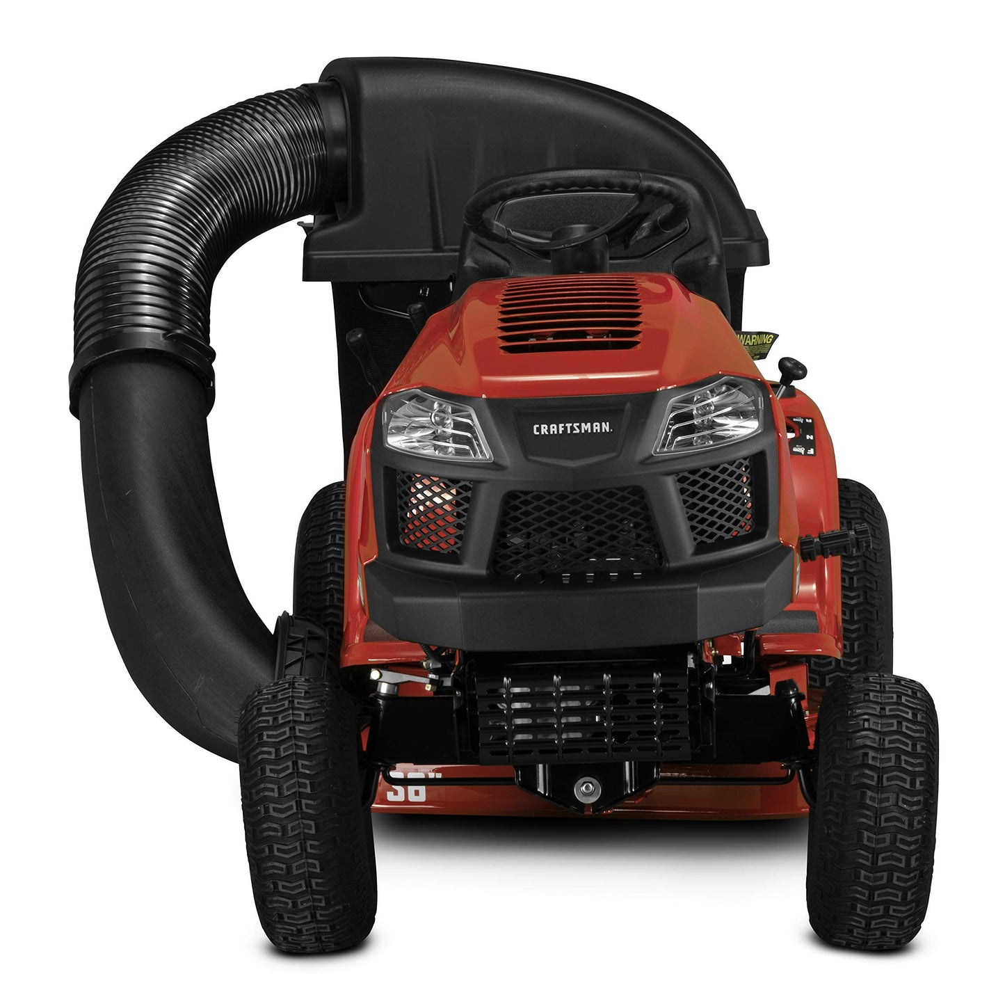 CRAFTSMAN CMXGZAMA30045 36-Inch Double Bagger Riding Mowers, Black