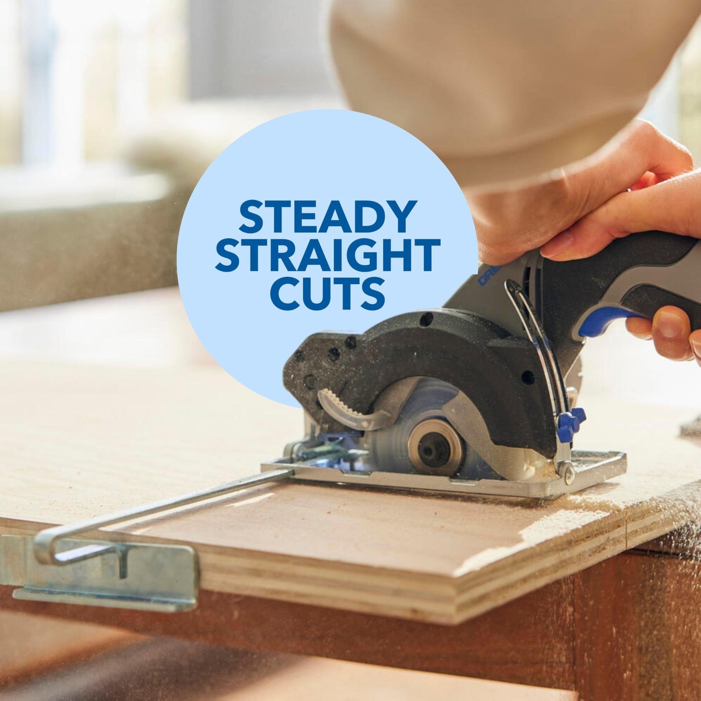 Dremel Blueprint 12V Brushless Compact Circular Saw with Integrated Laser Guide, Lithium-Ion Battery and Charger (CS12V-S1)