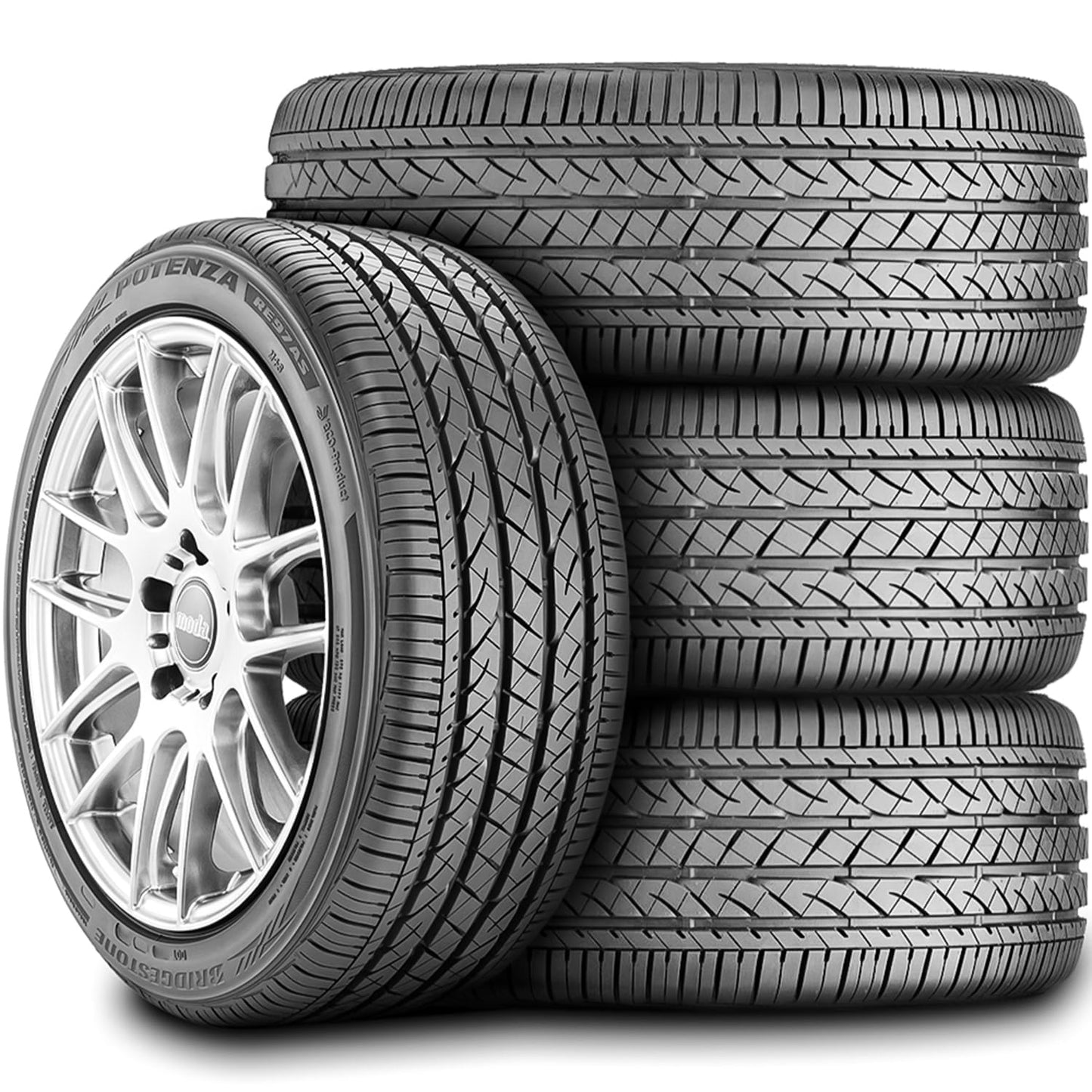 Bridgestone Potenza RE97AS Run-Flat Passenger Tire P225/55RF17 95 V