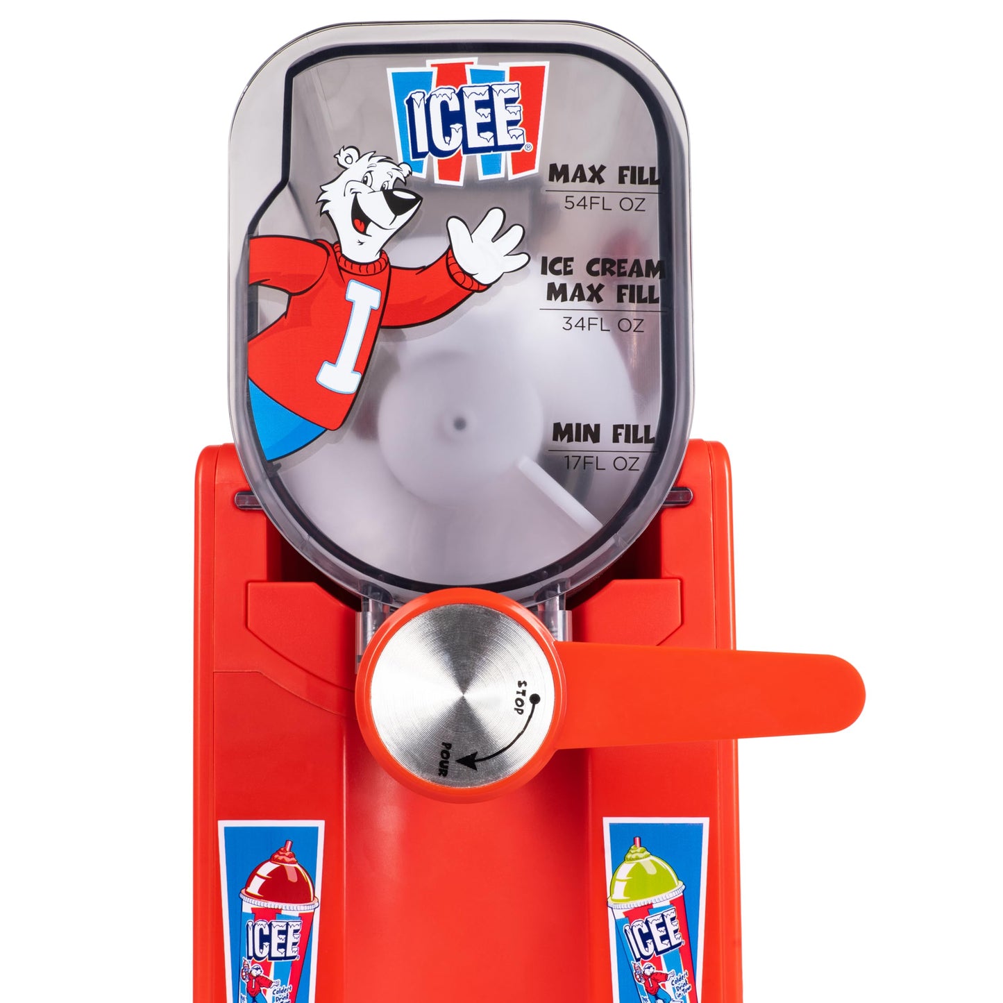 ICEE Pro Slushie Machine – No Ice Needed Frozen Drink, Frappe, Milkshake & Ice Cream Maker | Home Slushy Machine, Countertop Frozen Drink Machine. Officially Licensed ICEE Merchandise.