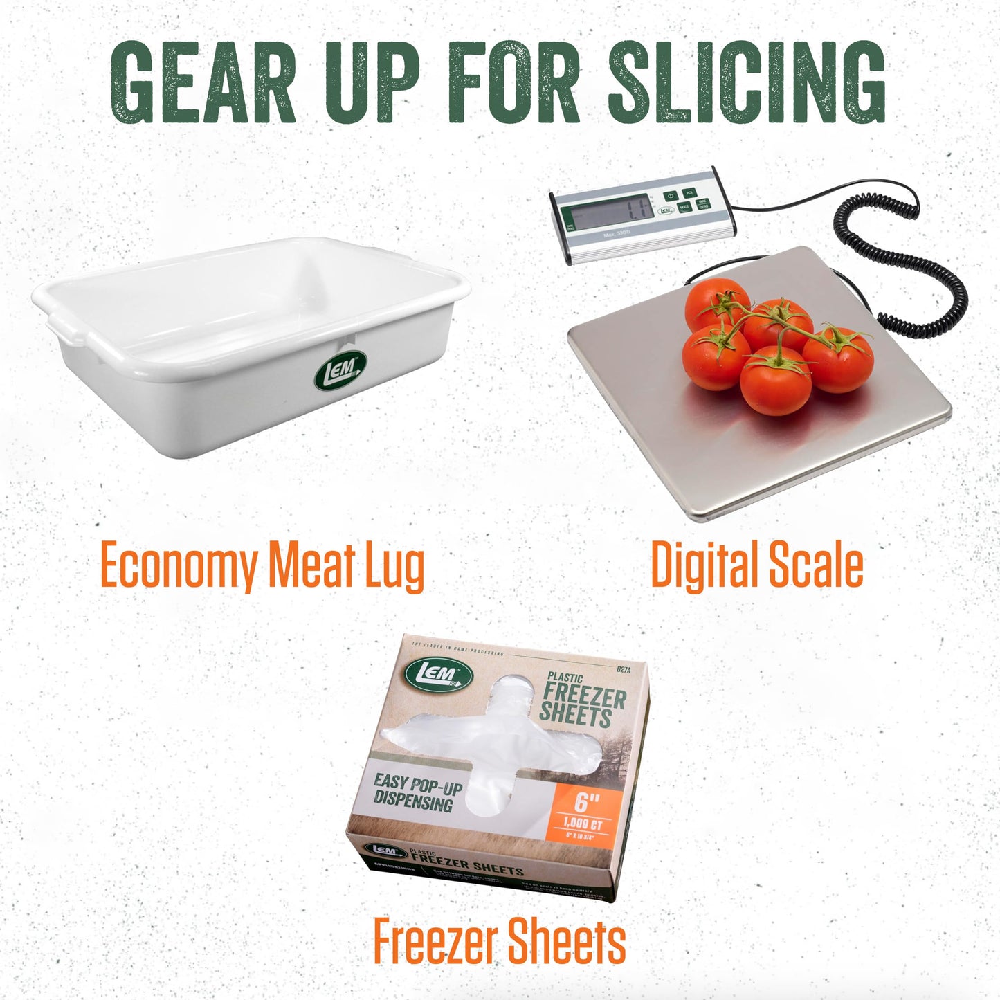 LEM Products 7 ½ Inch Electric Meat Slicer Machine with a Stainless Steel Serrated Blade