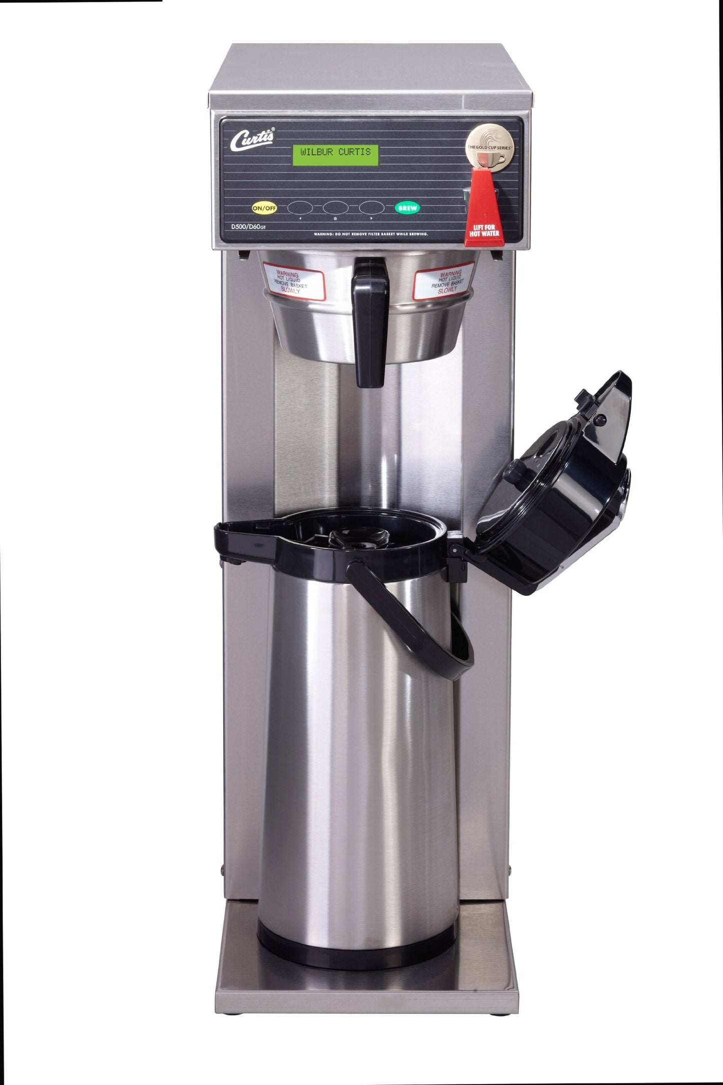 Wilbur Curtis G3 Airpot Brewer 2.2L To 2.5L Single/Tall Airpot/Gravity Coffee Brewer - Commercial Airpot Coffee Brewer - D500GTH12A000 (Each)
