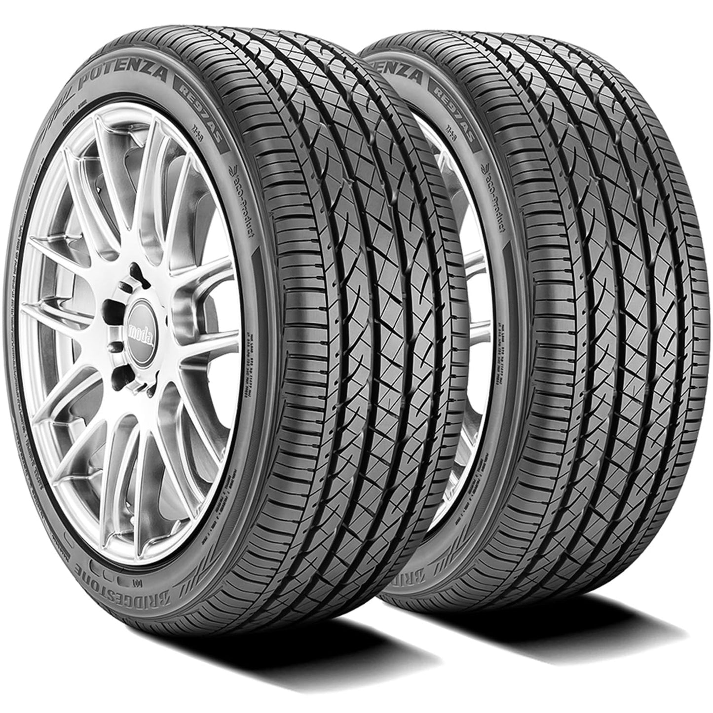 Bridgestone Potenza RE97AS Run-Flat Passenger Tire P225/50RF18 94 V