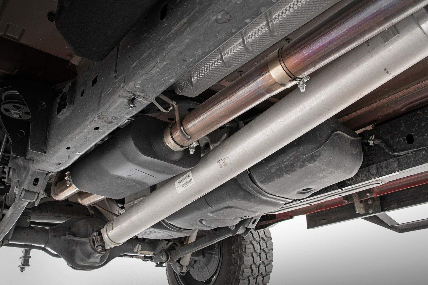Rough Country Dual Cat-Back Exhaust for 19-24 Ram 1500 2WD/4WD | 5.7L - 96013