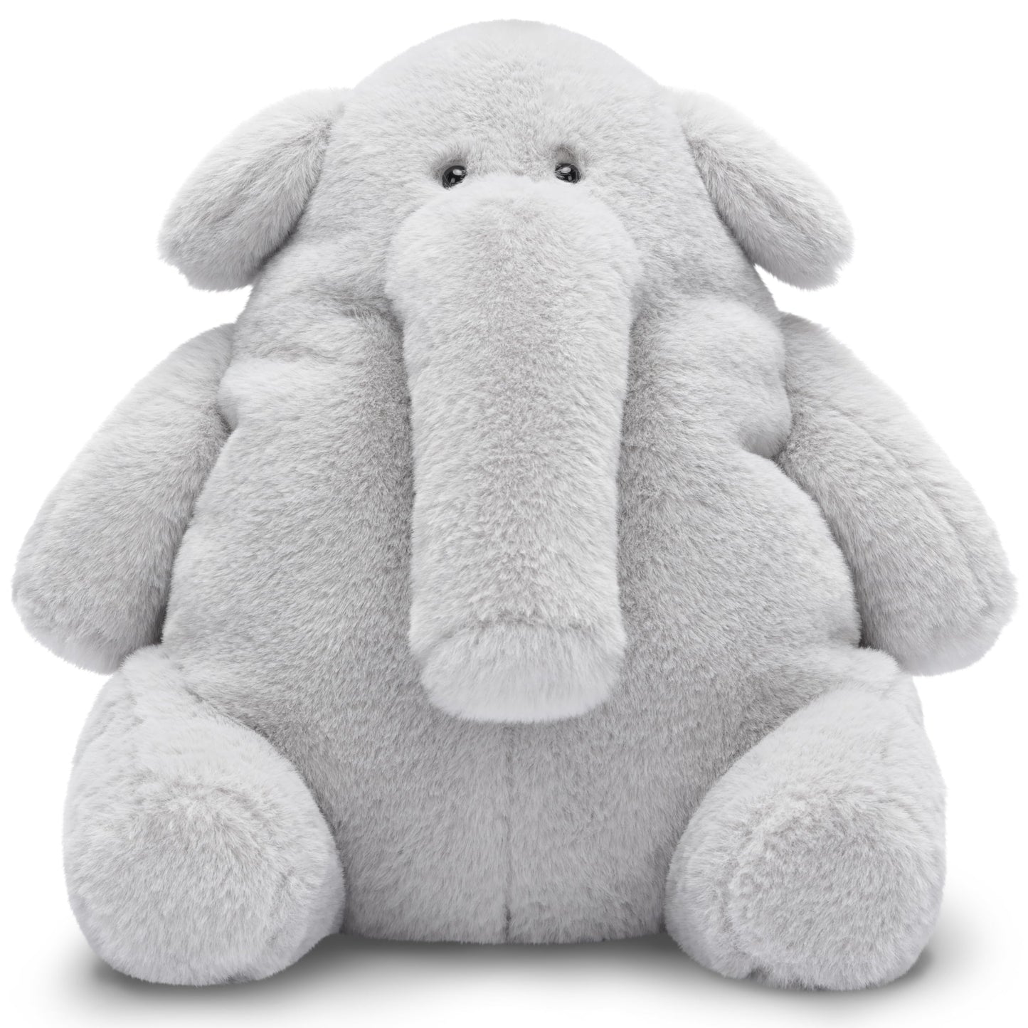 IKASA Elephant Stuffed Animals Plush Toys,10" Cute Plushie Soft Cuddly Plushy Fluffy Toy, Gifts for Family Kids Girls Boys