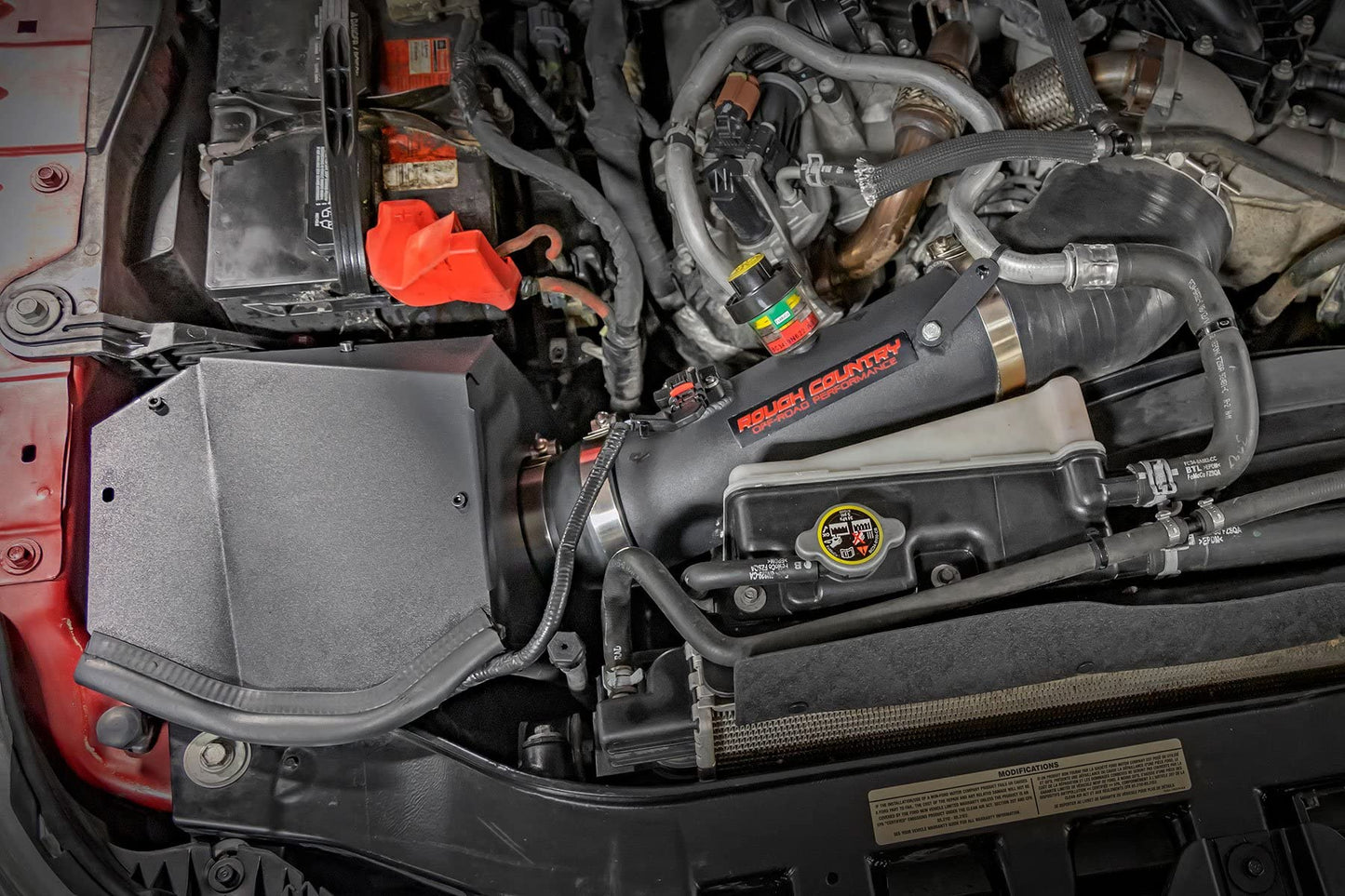Rough Country Cold Air Intake for 11-16 Ford Super Duty | 6.7L Diesel - 10476