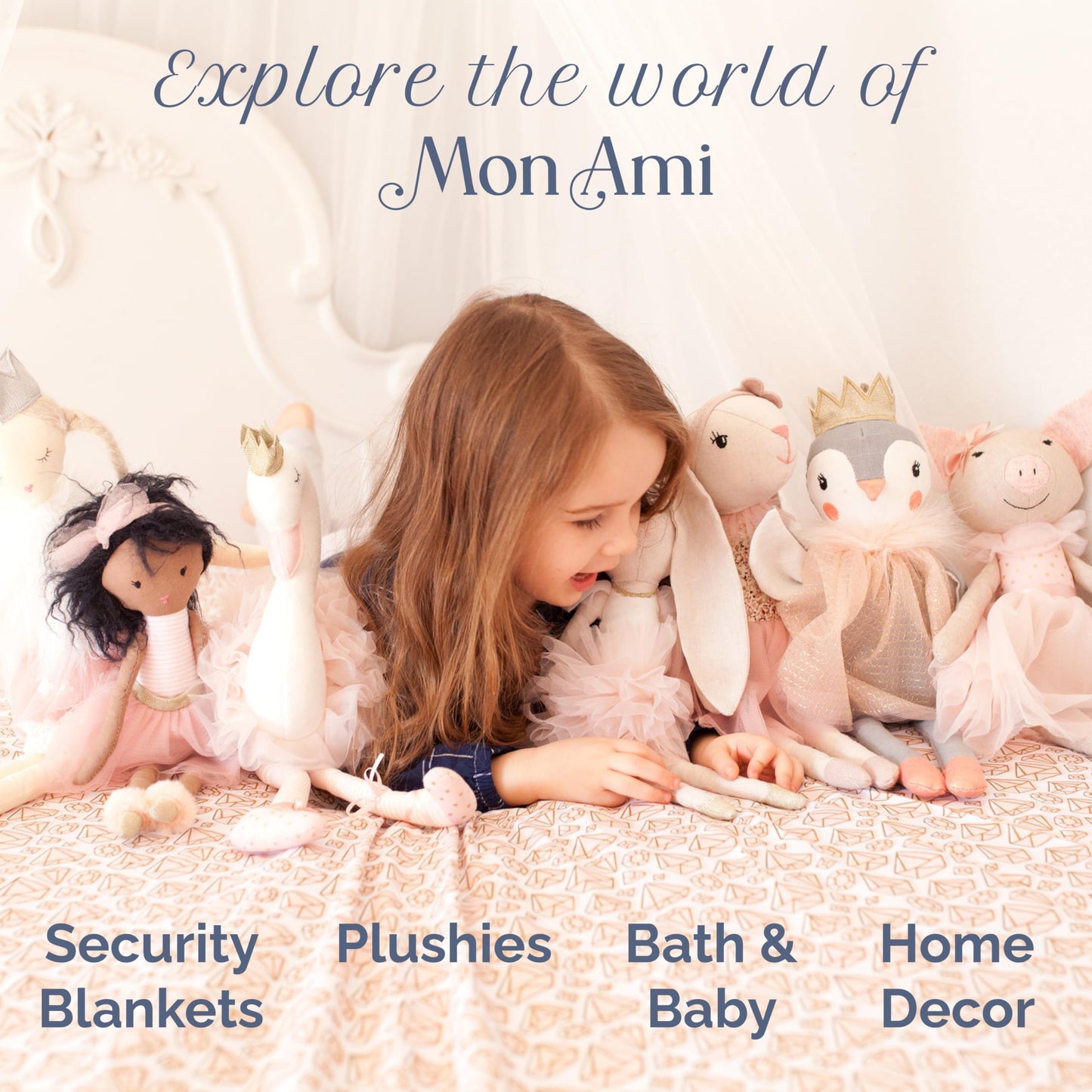 MON AMI Dino Plush Lovey for Babies – 15 Inches | Perfect Newborn Essential for Birthdays & Baby Showers | Soft Comfort Toy for Cuddles & Sensory Play