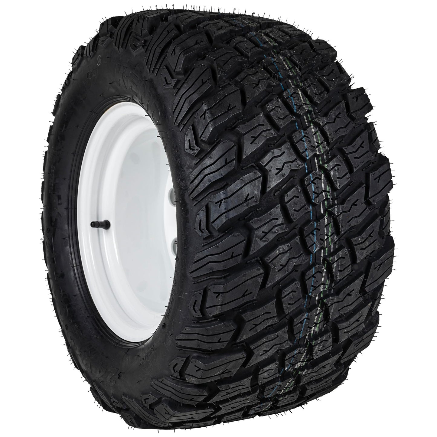 8TEN Wheel and Tire 24x12-12 for Exmark Lazer Z John Deere ZTrak Pro M R Series Offset -1.125 2 Pack