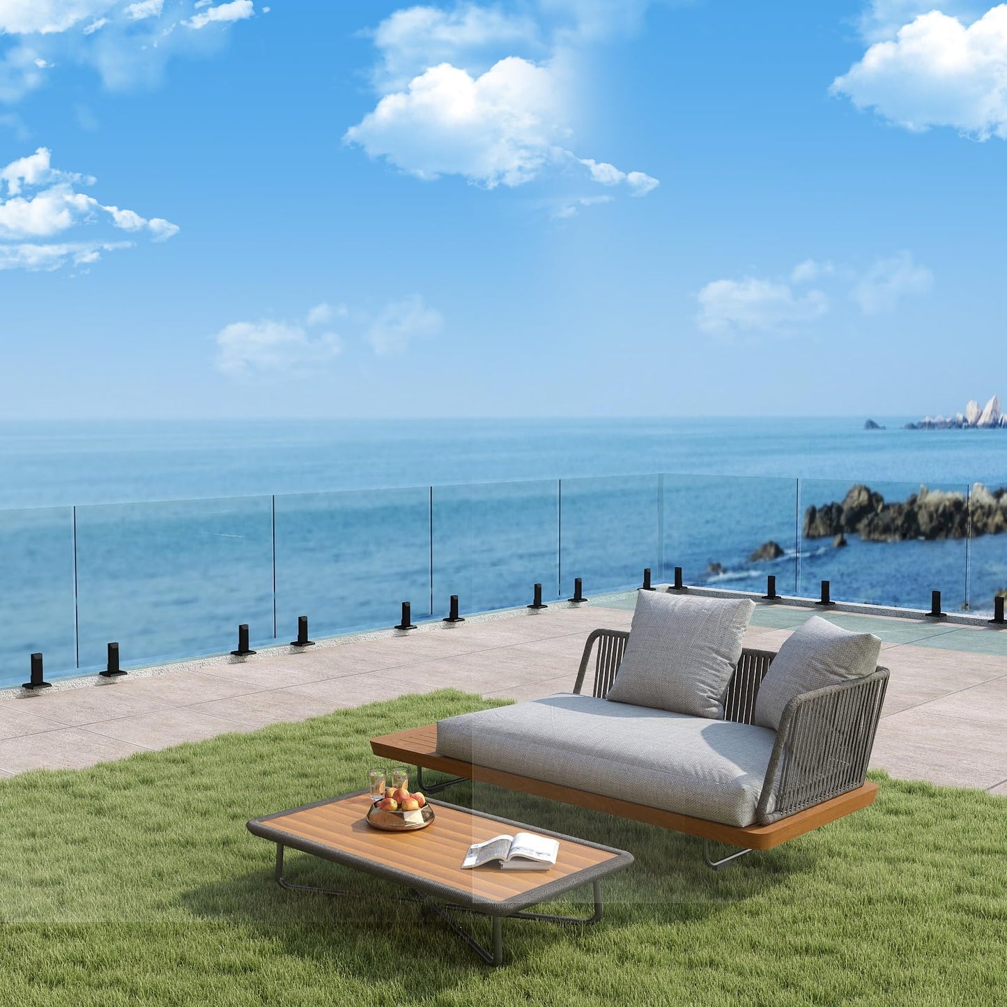 Cvter Black Glass Railing Spigot, 10 Pack, Heavy Duty Glass Clamp Post, 304 Stainless Steel Railing System for Stairs Balusters/Pool/Balcony/Patio/Deck (Net Weight 2.31lb)
