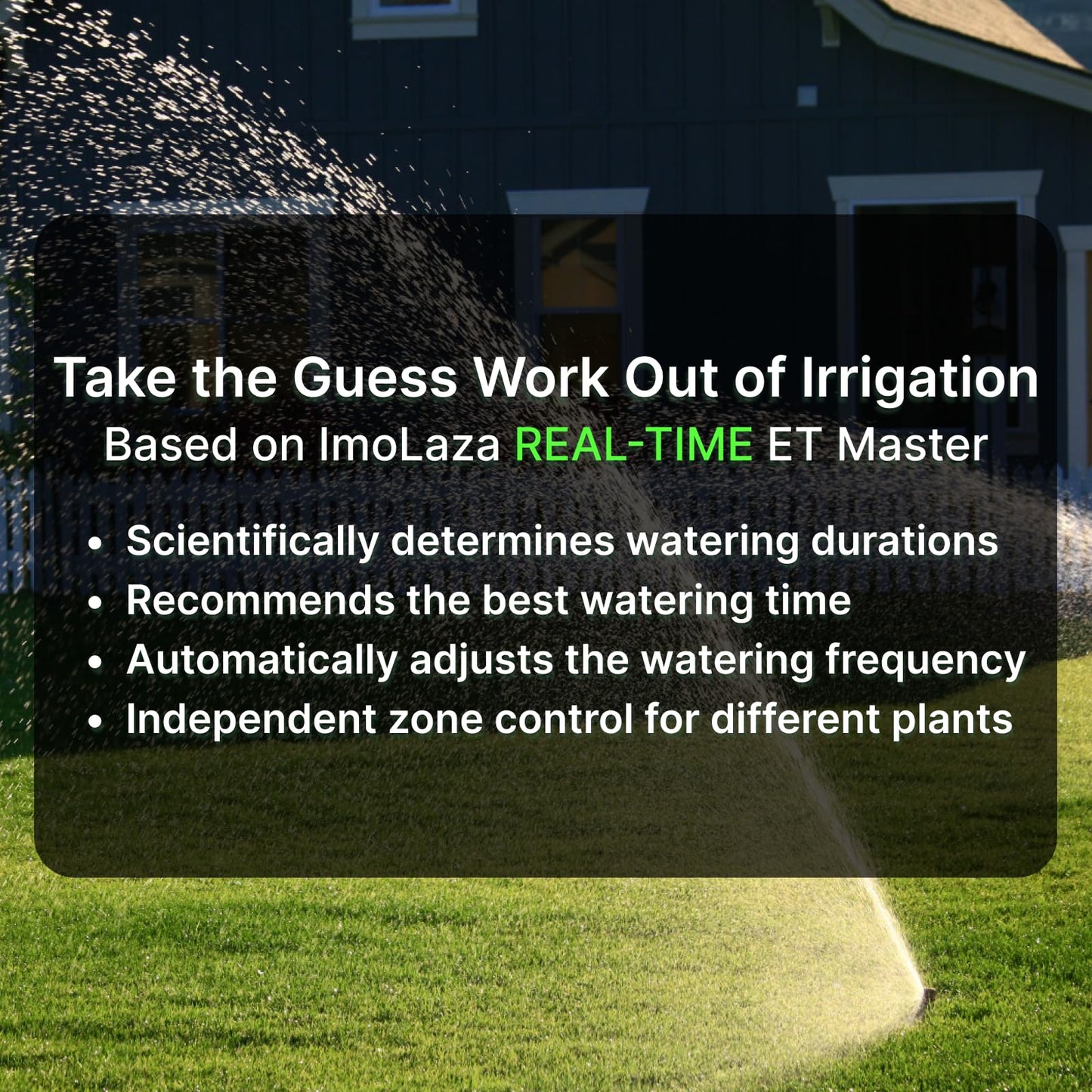 ImoLaza 16-Zone Indoor Smart WiFi Sprinkler System Controller, Easy Install Irrigation Timer for Lawn & Garden, Water-Saving Automatic Sprinkler Timer/Controller with Mobile App, Compatible with Alexa