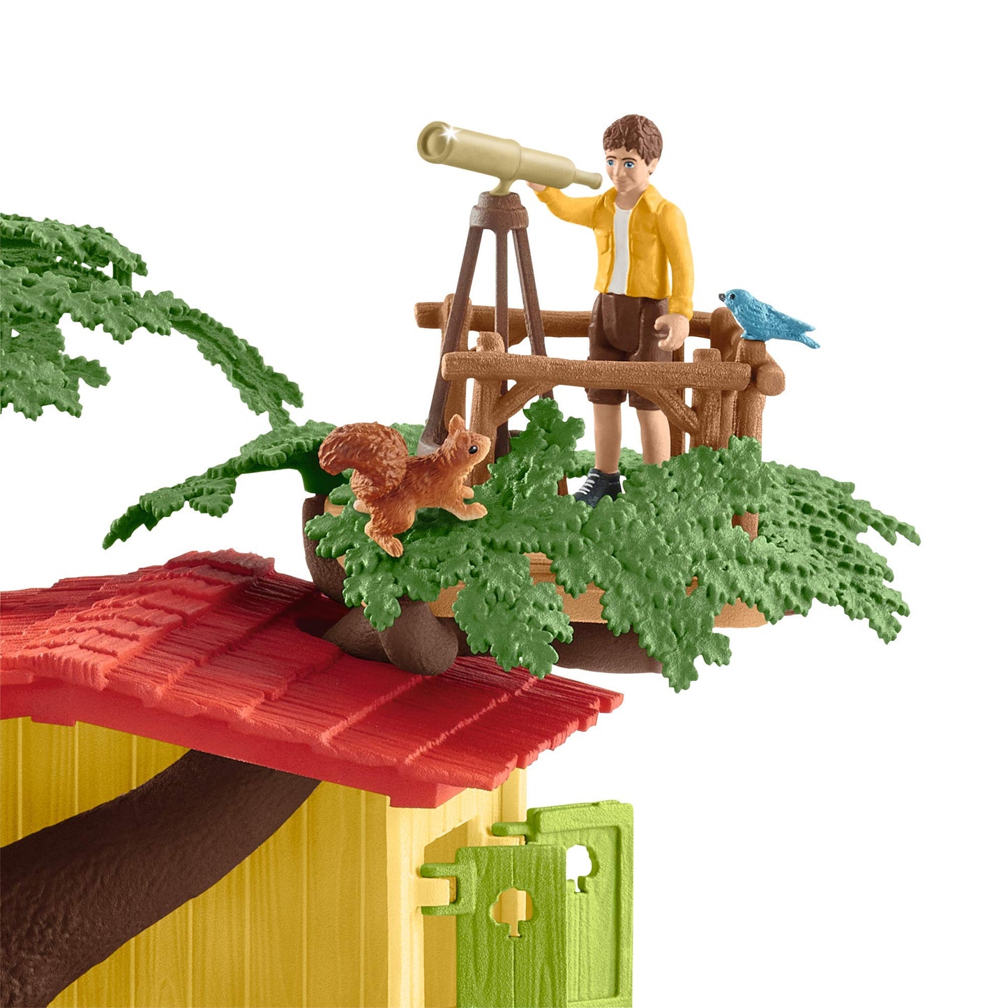 Schleich Farm World Adventure Tree House 28-Piece Farm Playset for Kids Ages 3-8, 5.91x6.3x7.09inch