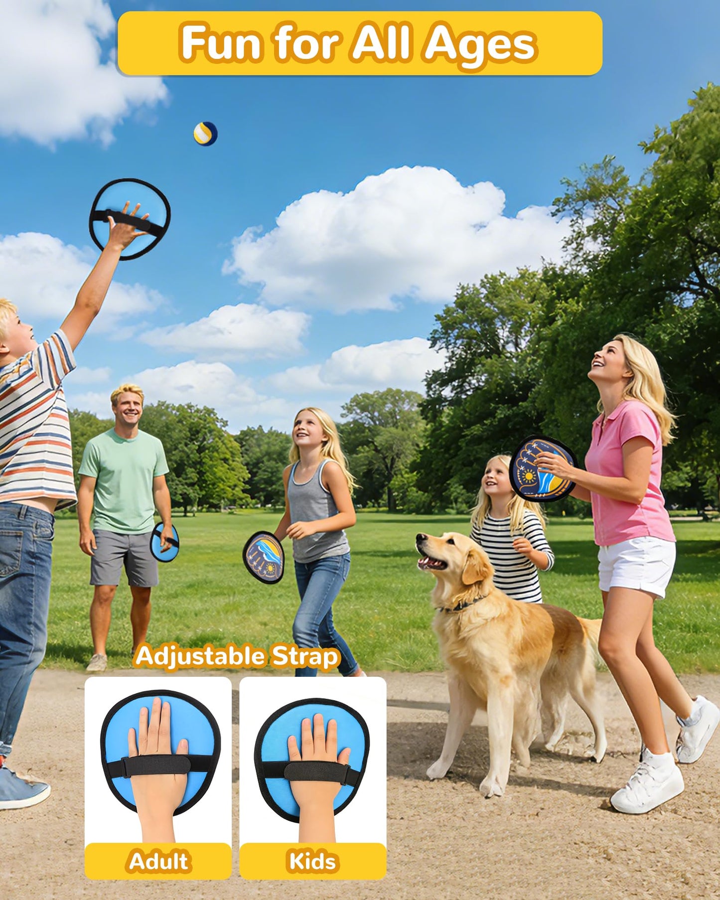 HGY Toss and Catch Baseball Toys,Outdoor Sport Games for Kids and Family with Tball Bats and Toddler Baseball Glove and Sticky Soft Balls. Great for Yard Lawn Beach Pool and Indoor Fun
