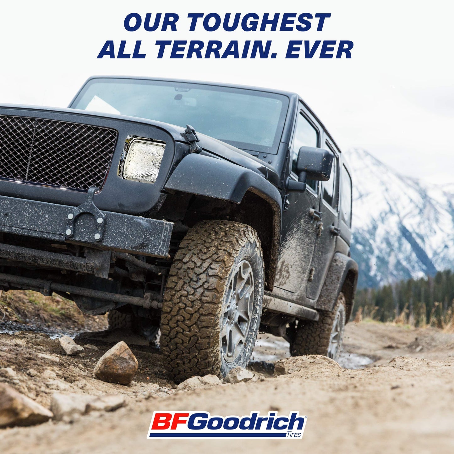 BFGoodrich All Terrain T/A KO2 Radial Car Tire for Light Trucks, SUVs, and Crossovers, LT275/65R17/E 121/118S