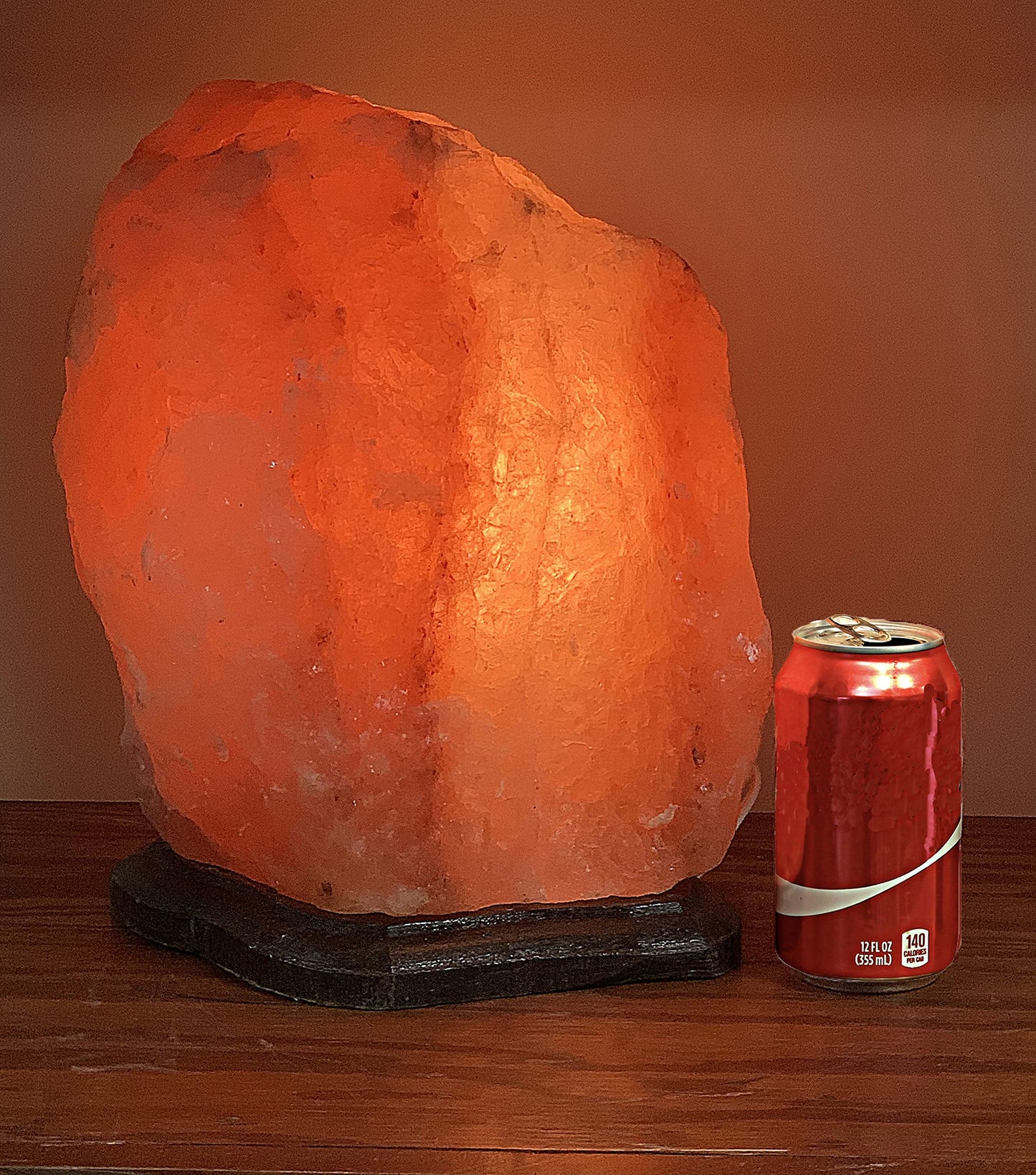 IndusClassic Giant Special Effect Natural Himalayan Crystal Rock Salt Lamp With Custom Base 35~45 lbs