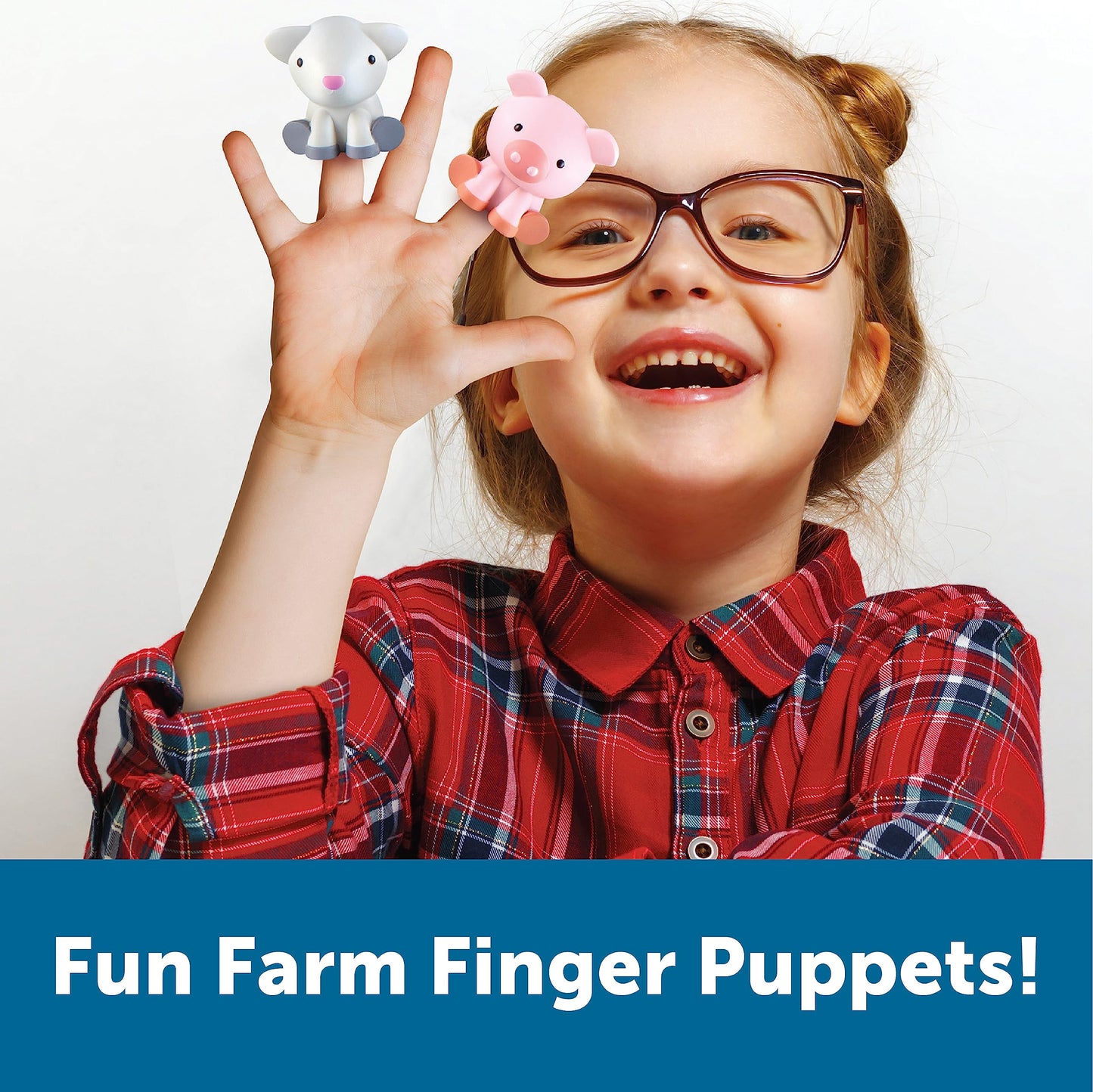 Learning Resources Peekaboo Learning Farm - Farm Animals for Toddlers, Educational Fine Motor Montessori Sets, Toddler Animal Toys, Counting, Sorting & Matching Barn Animal Toy, Little Animal Figures